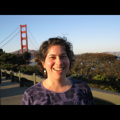 Abigail Zoger at Golden Gate Bridge